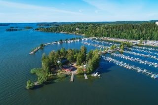 Lahti Niemen kotisatama ja Kahvisaari