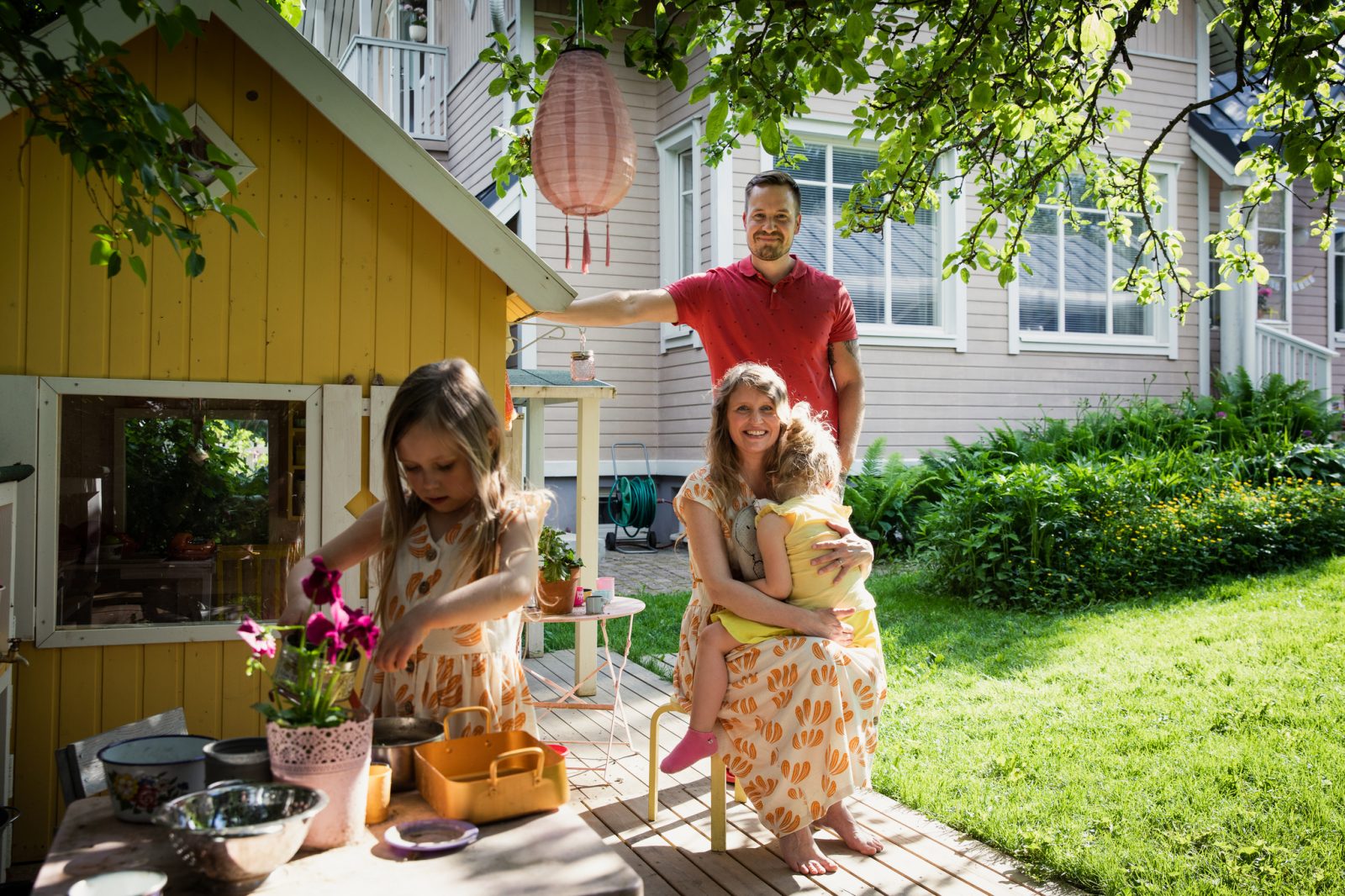 Anttilanmäen asuinalueella on viehättäviä koteja