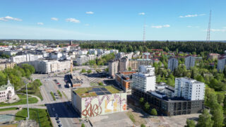 Havainnekuva Ranta-Kartanon alueesta.