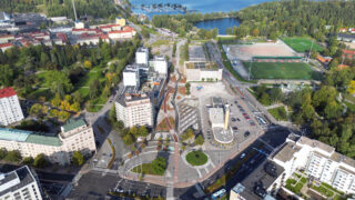 Uusi puistoväylä Ranta-Kartanossa tuo Lahteen rantakaupungin tuntua