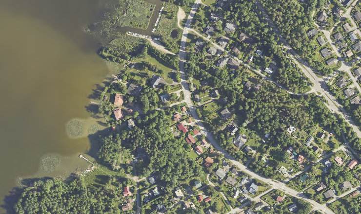 Ilmakuva suunnittelualueesta